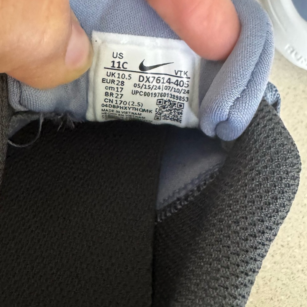 Nike Star Runner 4 Toddler Girls Shoes Size 11 Ashen Slate NWT - Picture 6 of 7